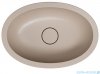 Omnires Shell M+ umywalka podblatowa 48x31 cm dune beige mat SHELL480UPDB
